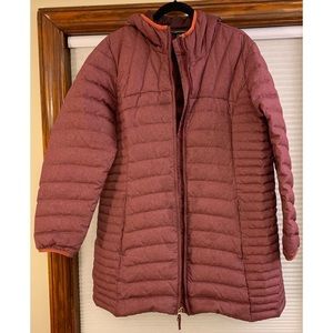 Eddie Bauer Down Parka Coat 2XL Astoria Hooded